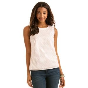 🌵Vineyard vines neon swiss dot tank